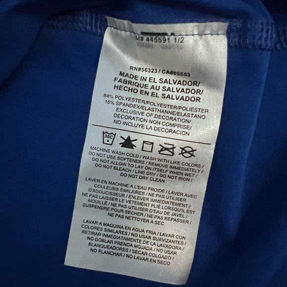 Nike Royal Blue Athletic Tank - Picture 5 of 7